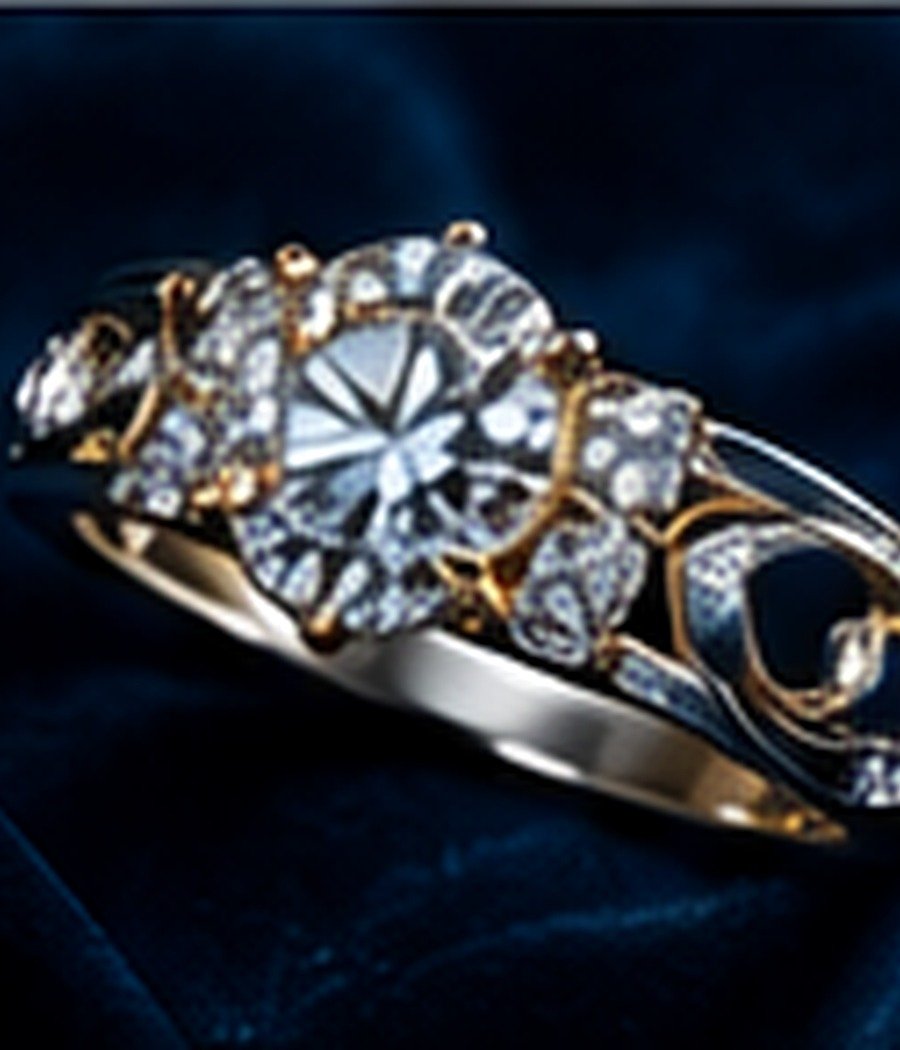 Ivory Diamond Ring view 3