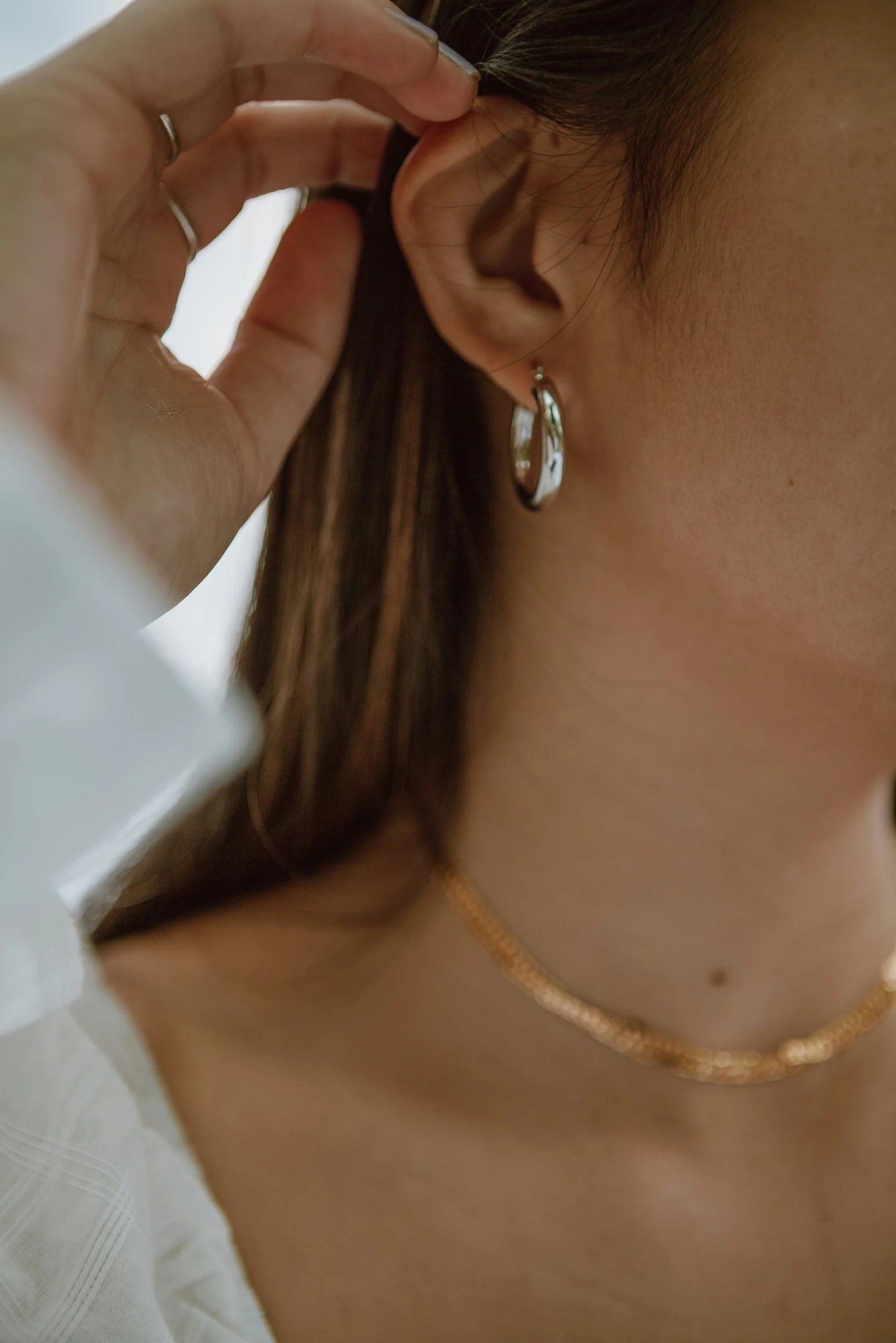 Gold Heirloom Earrings view 2