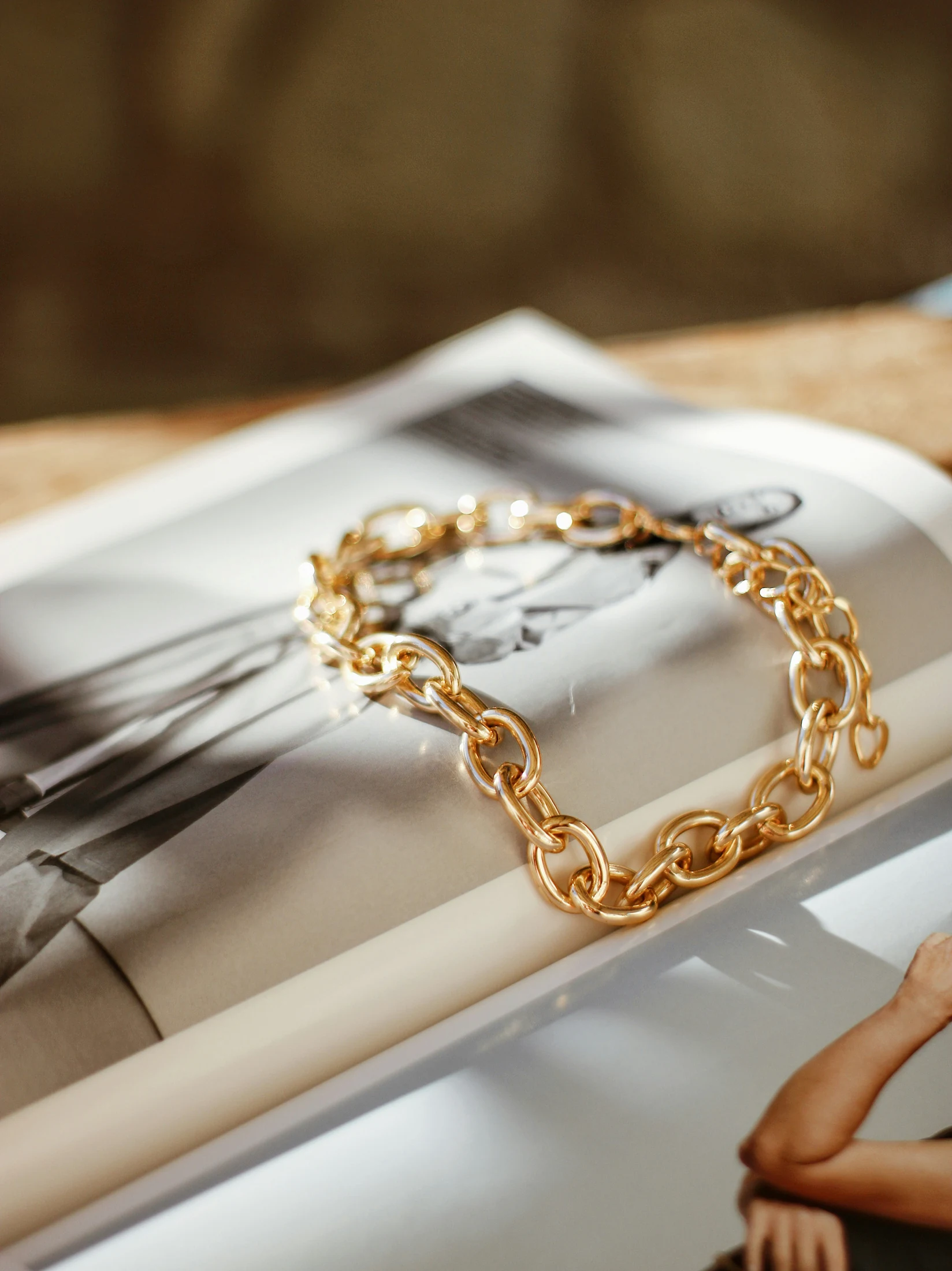 Modern Gold Bracelet